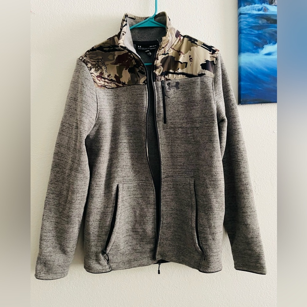 Mens under armour fleece zip up